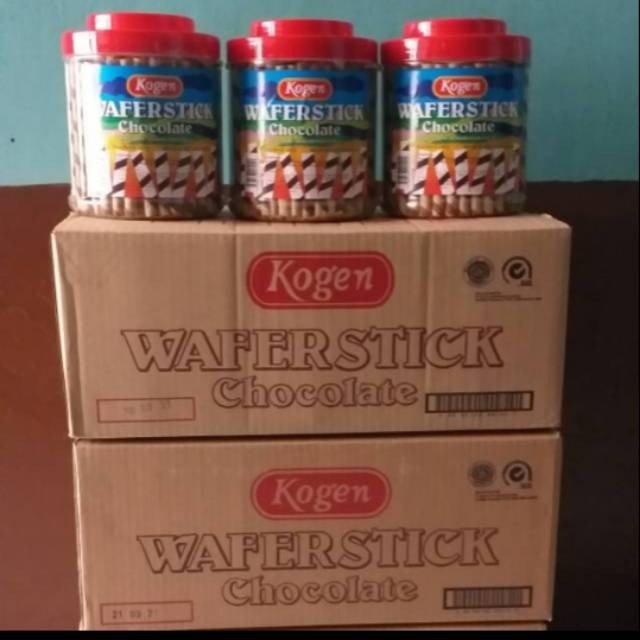 

KOGEN WAFER STICK CHOCOLATE ASTOR COKLAT TOPLES 1 DUS / KARTON ISI 6