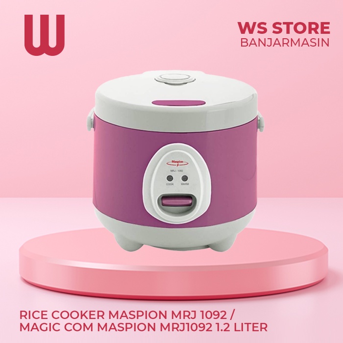 Rice Cooker Maspion MRJ 1092 / Magic Com Maspion MRJ1092 1.2 Liter