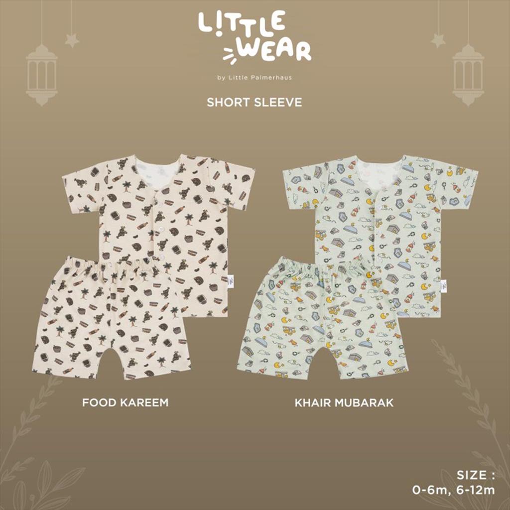 Food Kareem Little Palmerhaus Little Wear Short Sleeve Piyama Bayi