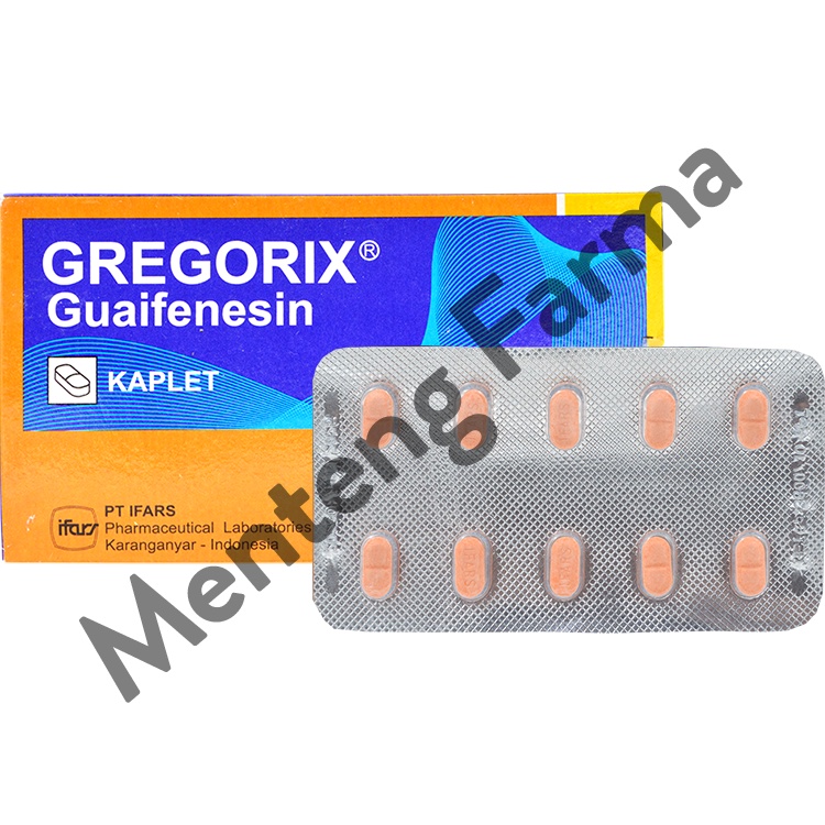 Gregorix 100 mg 10 Kaplet - Meredakan Batuk Berdahak