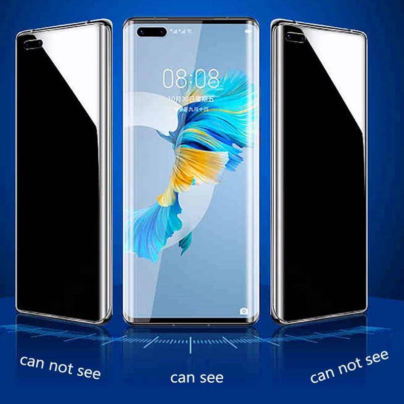 Film Hydrogel Anti Spy Untuk Huawei Mate50 40 30 30E 20 Pro Plus 50 40 RS 40E 20X Privasi Pelindung Layar Untuk Huawei P50 P40 P30 P20 Pro Lite Film