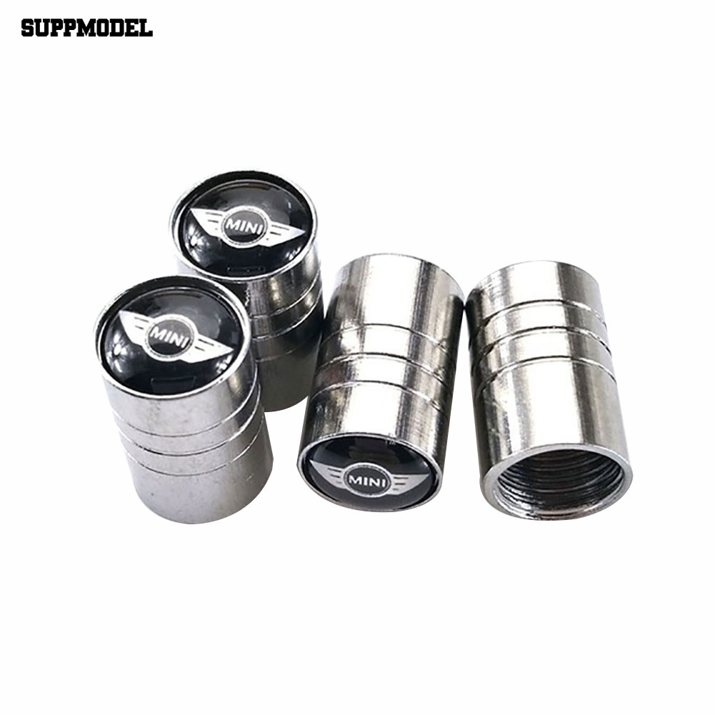 Suppmodel 4Pcs Ban Roda Mobil Valv-es Caps Untuk MINI Cooper S R50 R53 R56 R60 F55 F56