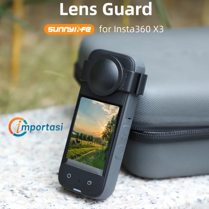 SUNNYLIFE Lens Guard Insta360 X3 Lens Protector Cover Lensa