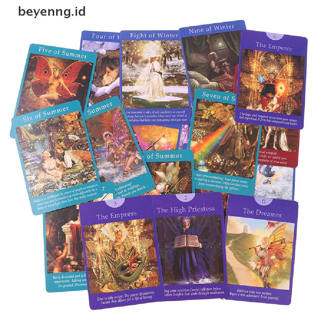 Beyen Fairy Tarot Cards English board games divination prophecy multiplayer games ID