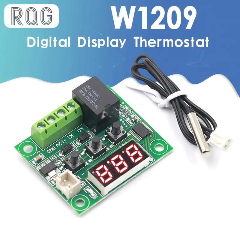 W1209 12V THERMOSTAT OTOMATIS MESIN TETAS TELUR