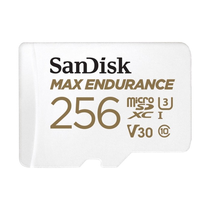 SanDisk Max Endurance MicroSDXC Card 256GB 100MBps For CCTV / Dashcam