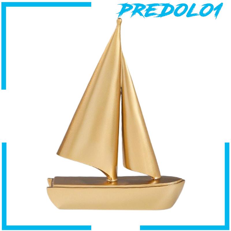 [Predolo1] Patung Kapal Layar Model Perahu Layar Figurine Kapal Layar Untuk Kamar Tidur