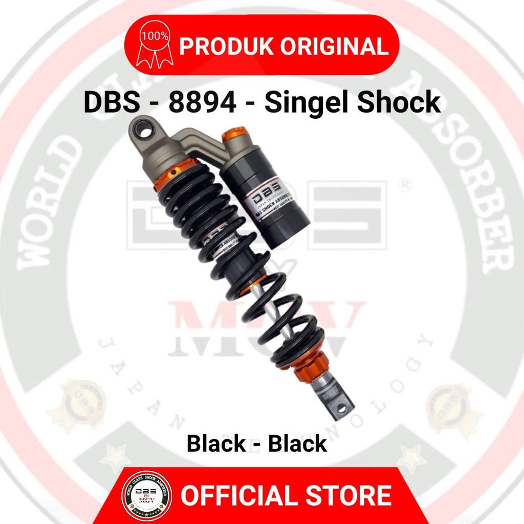 [ BISA COD ] Shock Tabung DBS 8894 GP SERIES / DBS 677 GP KITACO Mio Fino Soul GT 125 Xeon Mio M3 BEAT SCOOPY GENIO VARIO 160