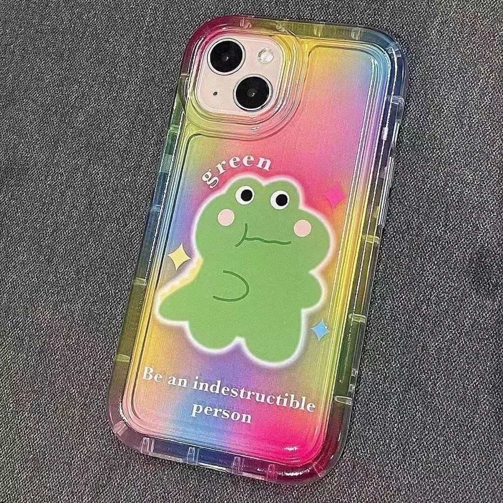 IPHONE Soft Phone Case Kompatibel Untuk Iphone14 13 11 12 Pro XS Max X Xr7 +8 Plus Casing Lucu TPU Silikon Shockproof Cover