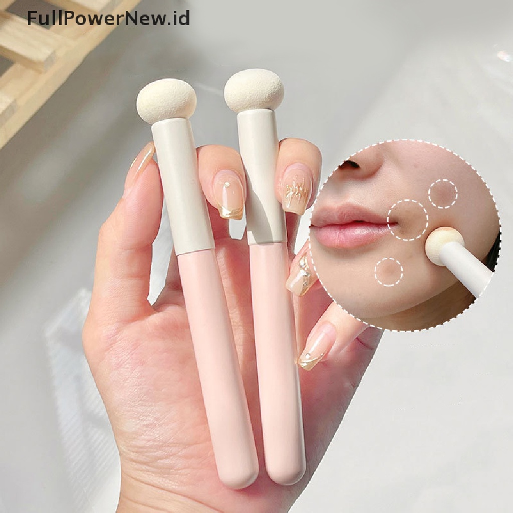 Power Alat Makeup Concealer Brush Spons Kepala Jamur Untuk Concealer Kosmetik ID