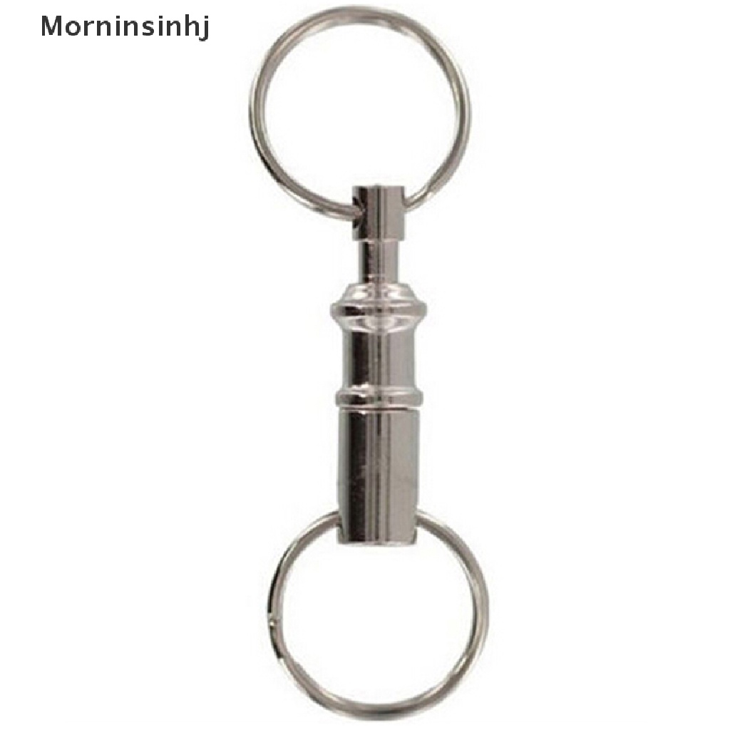 Mornin 3Pcs detachable removable Tarik Terpisah quick release Gantungan Kunci keychain id