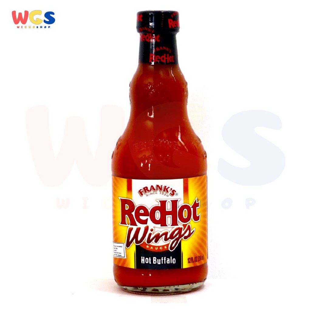 

Frank's Franks Redhot Wings Hot Buffalo Sauce 354 ml