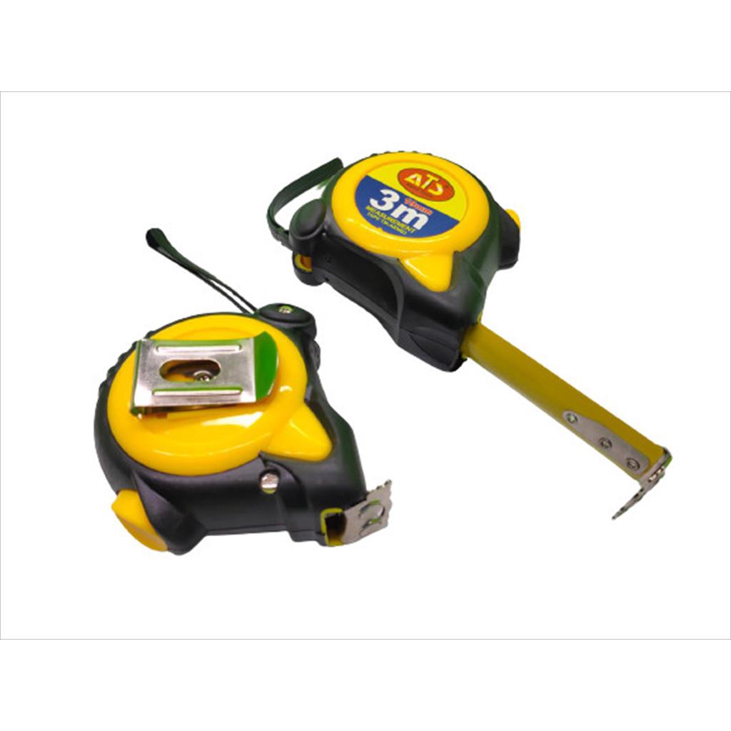 

BJ Meteran Karet Auto Stop Alat Ukur Tukang Measuring Tape ATS 3 Meter