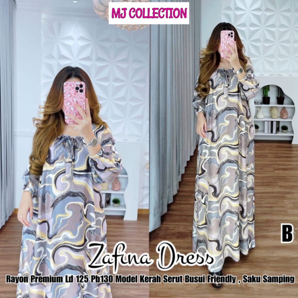 Dress Terbaru Zafina Dress