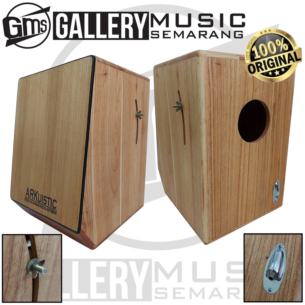 ORIGINAL Cajon Elektrik ARKuistic Original Kahon Trapesium Drum Box