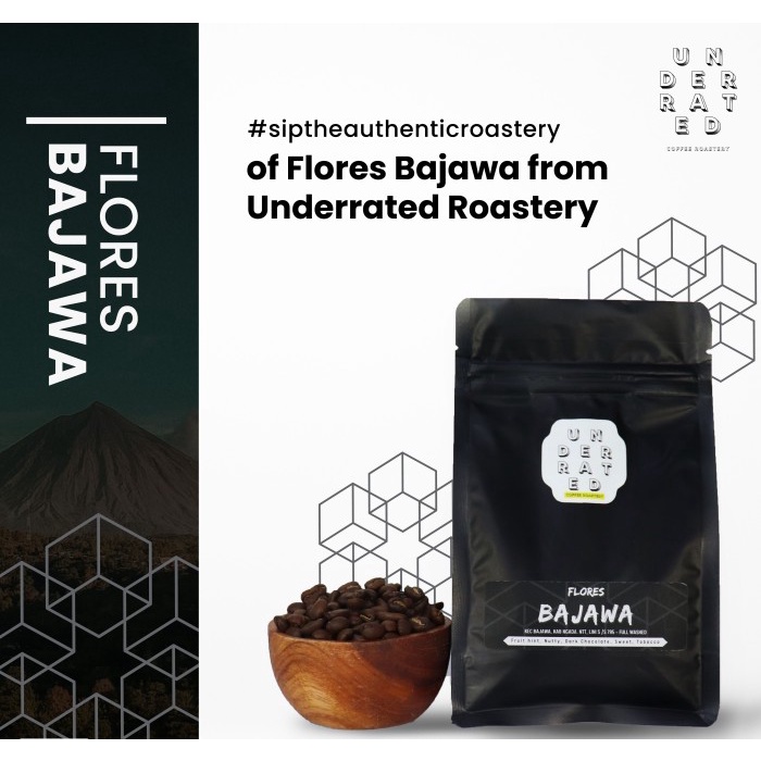 

Biji Kopi Flores Bajawa Coffee Beans 100gr Underrated Coffee Roastery