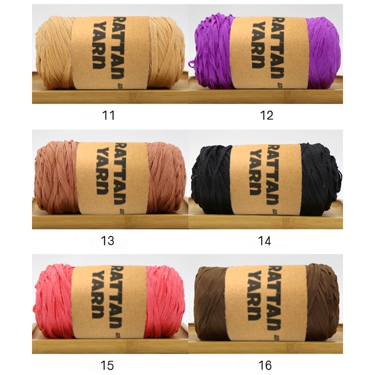 Benang Rajut Rattan Yarn / Paper Yarn