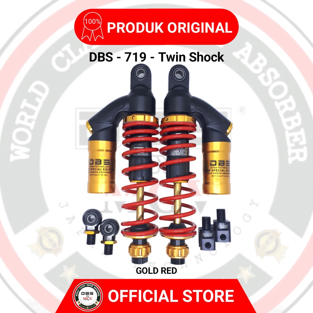 [ BISA COD ] Shock Tabung DBS 719 VON SERIES HONDA ALL NEW PCX 150 PCX 160