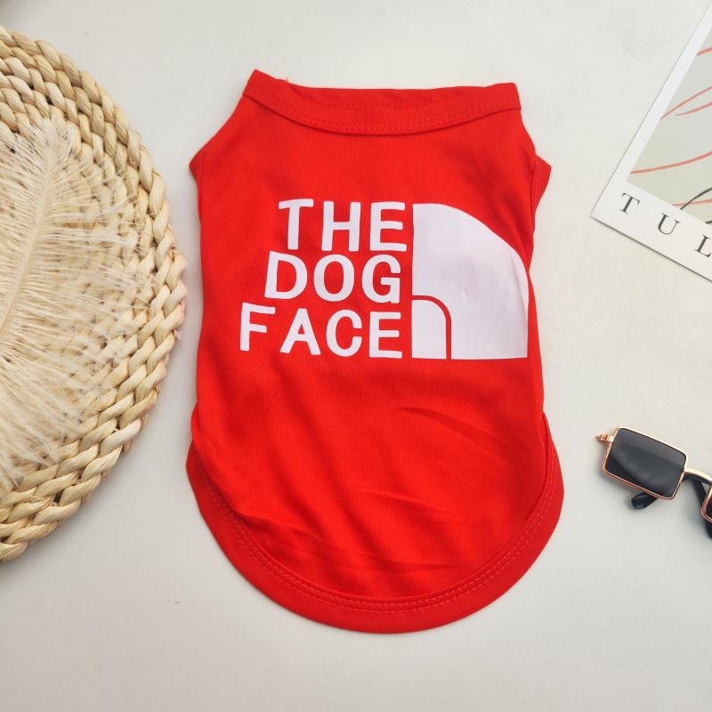 Rompi Olahraga Anjing The Dog Face S-XXL Pakaian Anjing Atasan Kucing