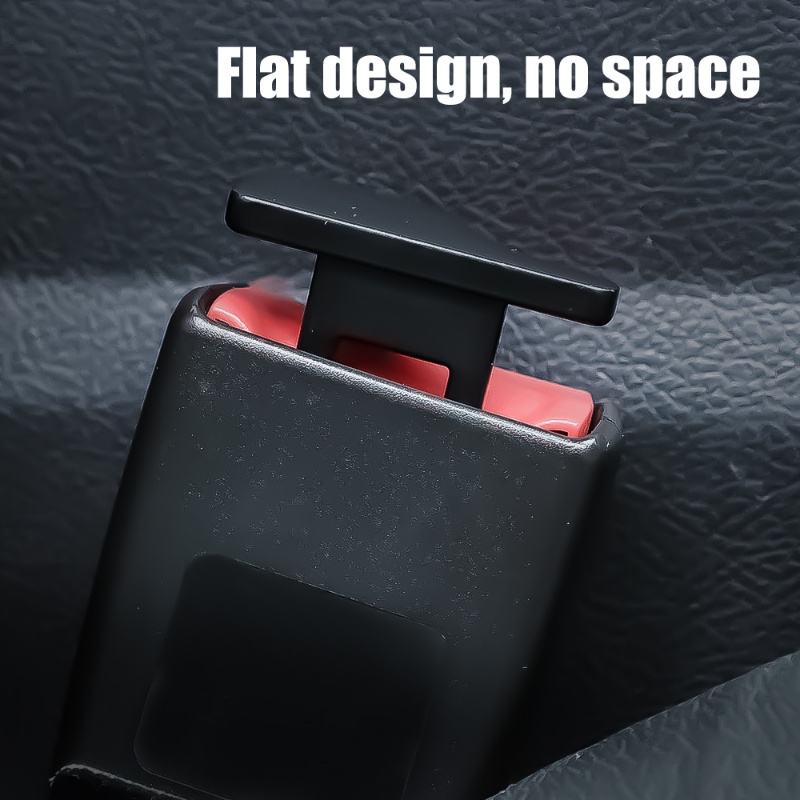 Auto Interior Seat Buckle MINI Hidden Safety Belt Extender Insert Buckle Metal Insert Card Aksesoris Sabuk Pengaman Mobil Car Seat Belt Buckle Clip Gesper Sabuk Pengaman Tahan Lama