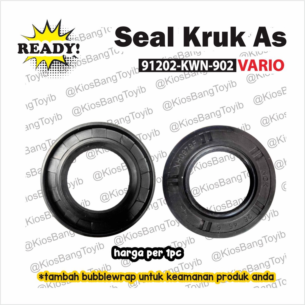 Seal Kruk As Kiri Honda Vario 125 FI Blade Karbu PCX 125 (91202-KWN)