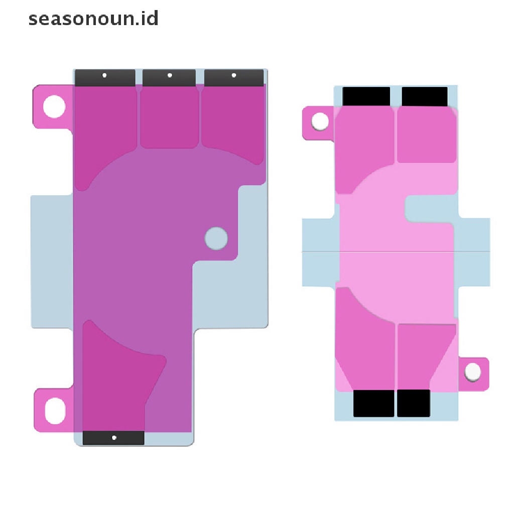 Seasonoun2 /4 /5 /10Set/2PCS Stiker Perekat Universal Mudah Ditarik Trackless Tape Strip 3M Perekat Double Tape Kualitas Tinggi Untuk Ponsel Lem Tape Strip Tab.