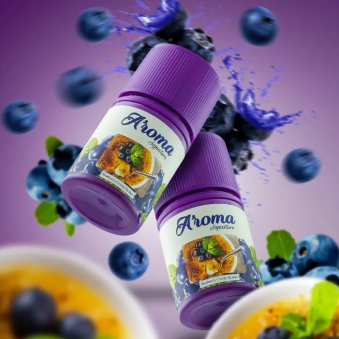 Aroma Signature Blueberry Cream Brulee 60ML