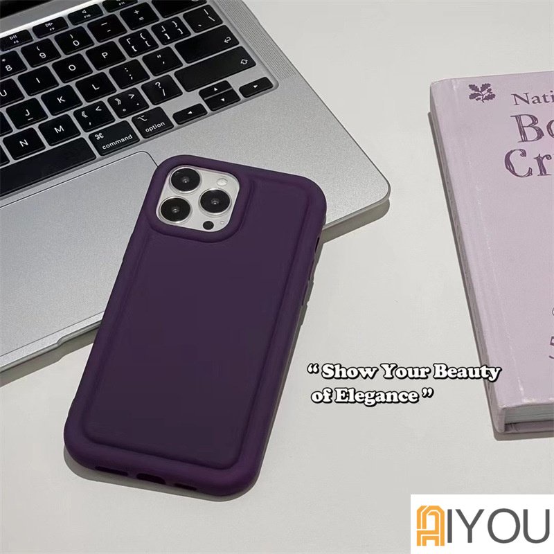 Soft Cushion Case IPHONE Premium X XS XR 14 11 12 PRO MAX Casing Lucu Bantal Pillow Empuk Softcase Rubber TPU