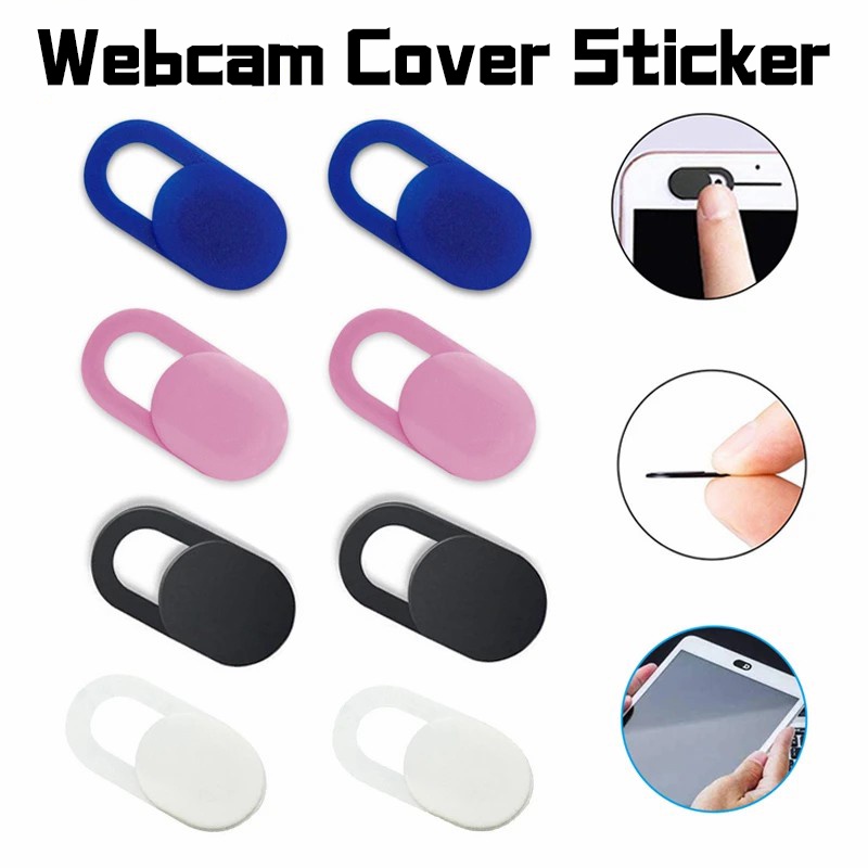 [Harga Grosir] [Unggulan] 1PC Metal Webcam Cover Antispy Kamera Slider Rana Plastik Privasi Melindungi Stiker Universal Untuk Laptop Tablet Ponsel