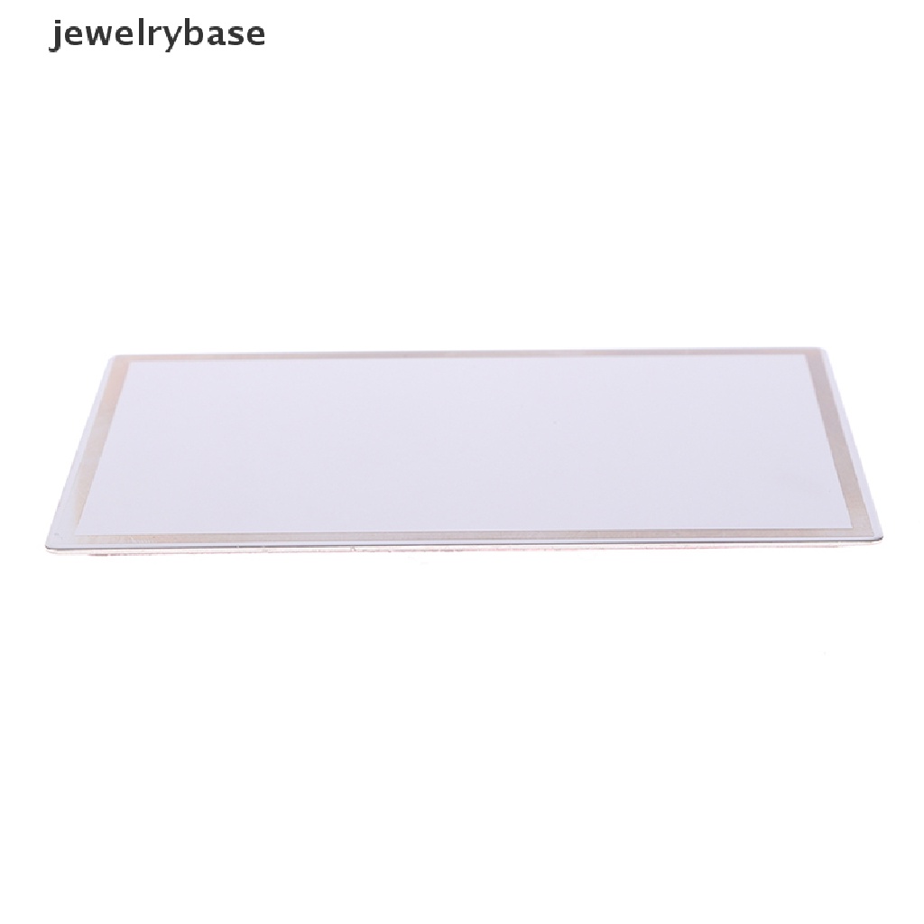 [jewelrybase] Sun-shading Visor Makeup Kaca Cermin Stainless Steel Portable Interior Mobil Butik