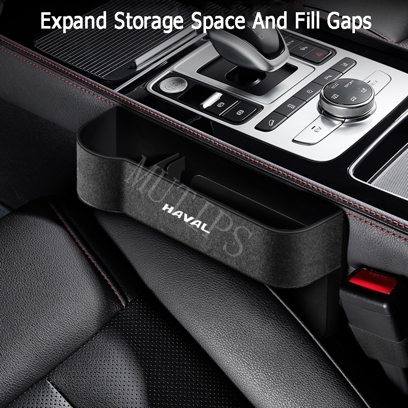 Haval Kotak Organizer Penyimpanan Pengisi Celah Kursi Mobil Kompartemen Multifungsi Tas Dudukan Gelas Ponsel Untuk H2s H1 2021 2022 H6 Jolion H2 H5 M4 H9