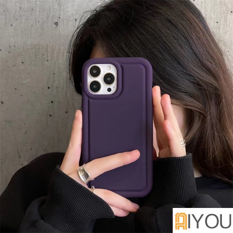 Soft Cushion Case IPHONE Premium X XS XR 14 11 12 PRO MAX Casing Lucu Bantal Pillow Empuk Softcase Rubber TPU