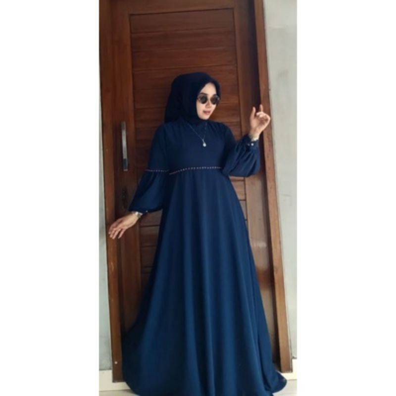 Ready Stock ✅ Dress Muslim Nabila Dress Bakara Dress Gamis Pesta Gamis Seruty Gamis Mewah Gamis Nabi