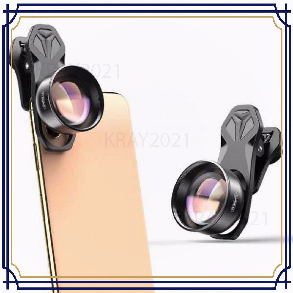 Lensa Kamera Smartphone Universal Clip 2X Telephoto Lens -SP803