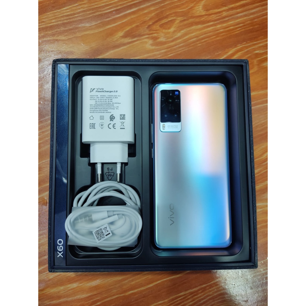 Vivo X60 Ram 8 Rom 128GB (second) fullset ya