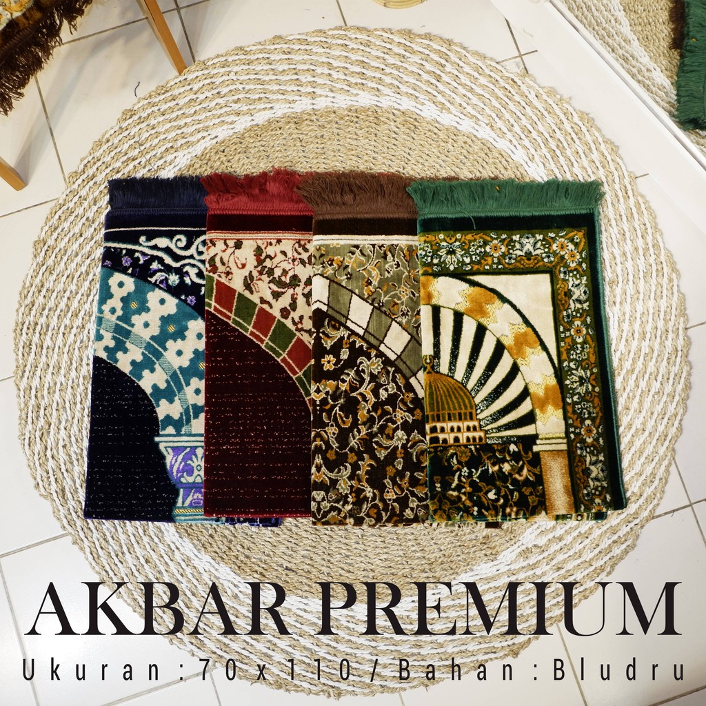 Sajadah Premium Tebal turki Bulu Halus