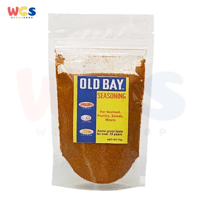 Old Bay Seasoning Classic For Seafood Poultry Salads &amp; Meats 75 gr