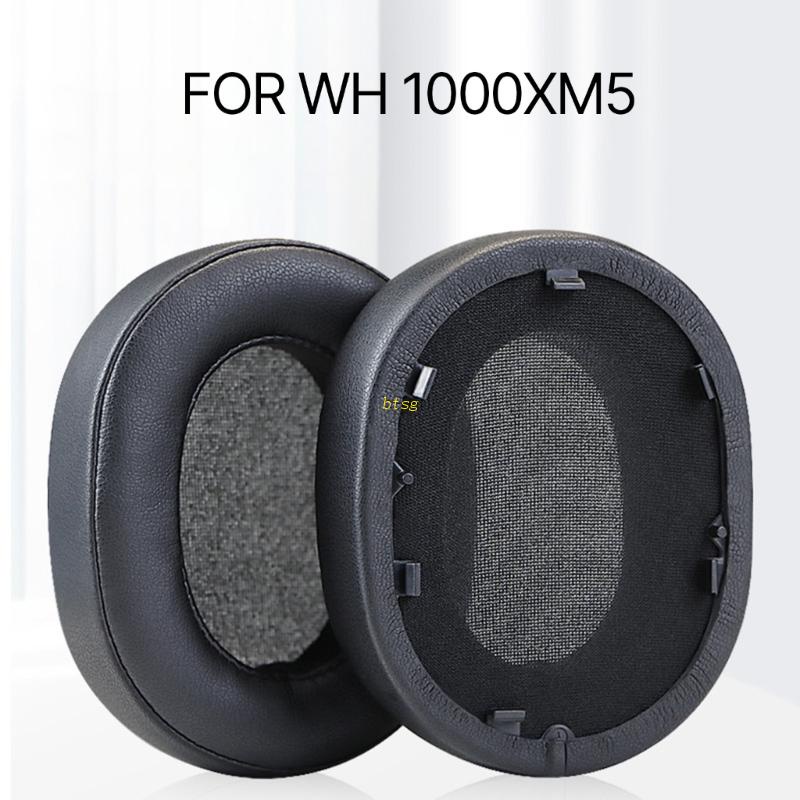 Bt Elastis Ear Pads Cover Untuk WH 1000XM5 Headphone Peredam Kebisingan Bantal Telinga Berkualitas Ear Pads Sleeves Buckle Earcu