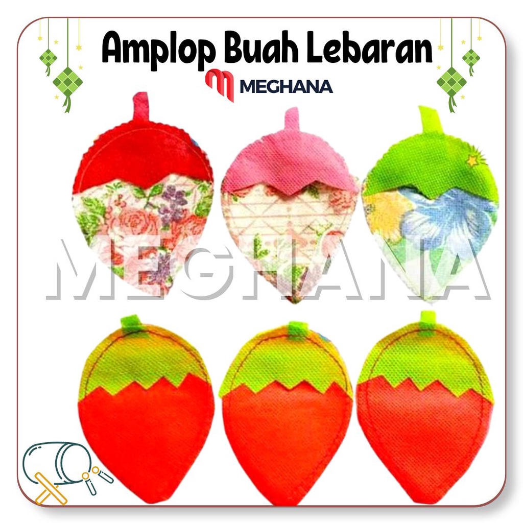 

20 Amplop lebaran angpao ketupat buah kotak angpao amplop lebaran
