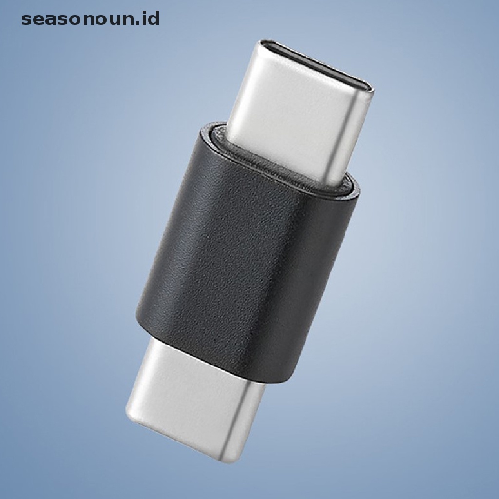 Seasonoun Type-C Male to USB 3.0 Female OTG Adapter Converter Dengan lanyard Charging Cable Charger Adapter Konektor Kabel Adaptor USB Type C.