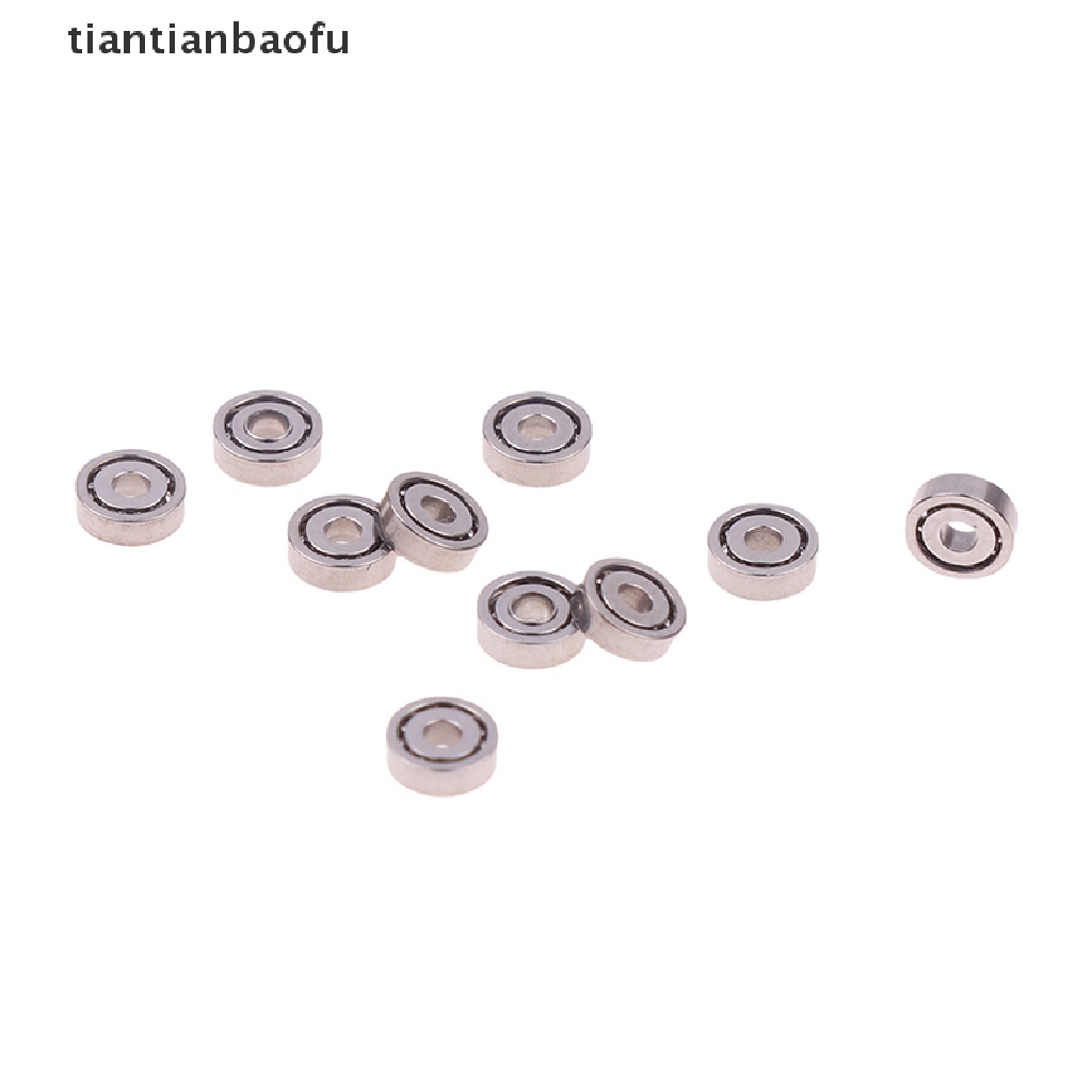 [tiantianbaofu] 10pcs 681 1*3*1mm Bearing shielded deep groove ball bearings Miniature Boutique