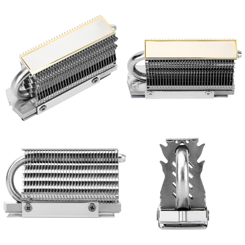 Zzz HR-09 2280pro M2 Solid State Drive AGHP SSD Cooler Sepenuhnya Dilapisi Performa Tinggi Pipa Panas Radiator Heatsink