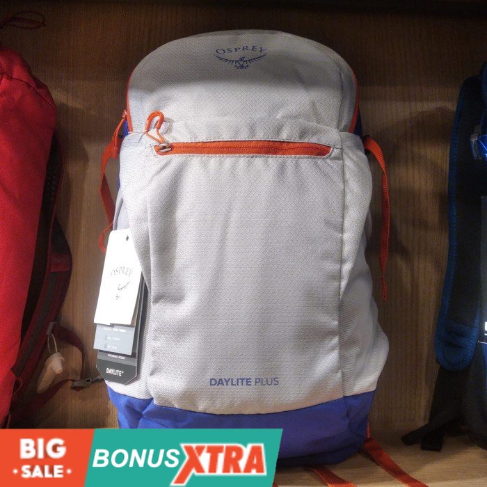 Osprey Tas Ransel DAYLITE PLUS S21 Bag Silver 94000 1102 Original