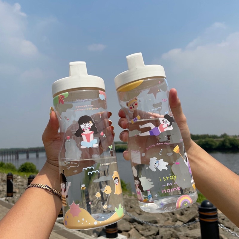 Sally’s Tumbler Bening | Tumbler Lucu | Botol Minum Lucu | Kado Teman