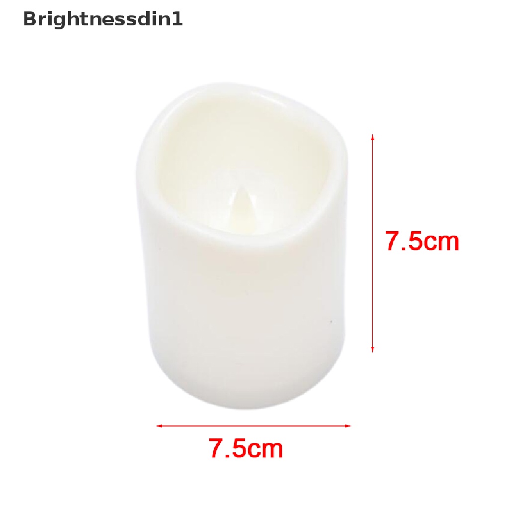 [Brightnessdin1] Led Flameless Electronic Light Night Lamp Pesta Pernikahan Dekorasi Rumah Butik