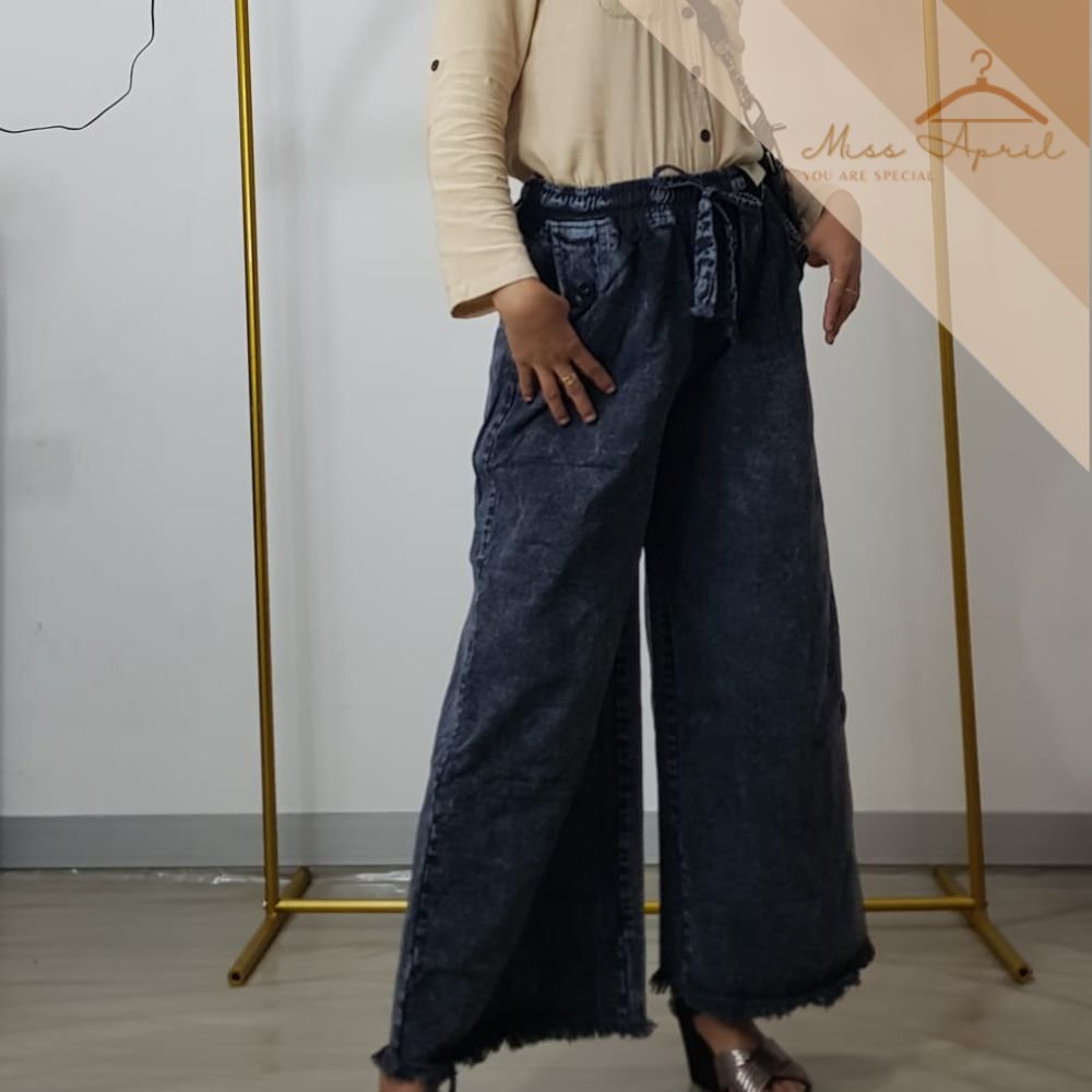 CELANA JEANS MISS APRIL KULOT STANDART / JUMBO / RAWIS