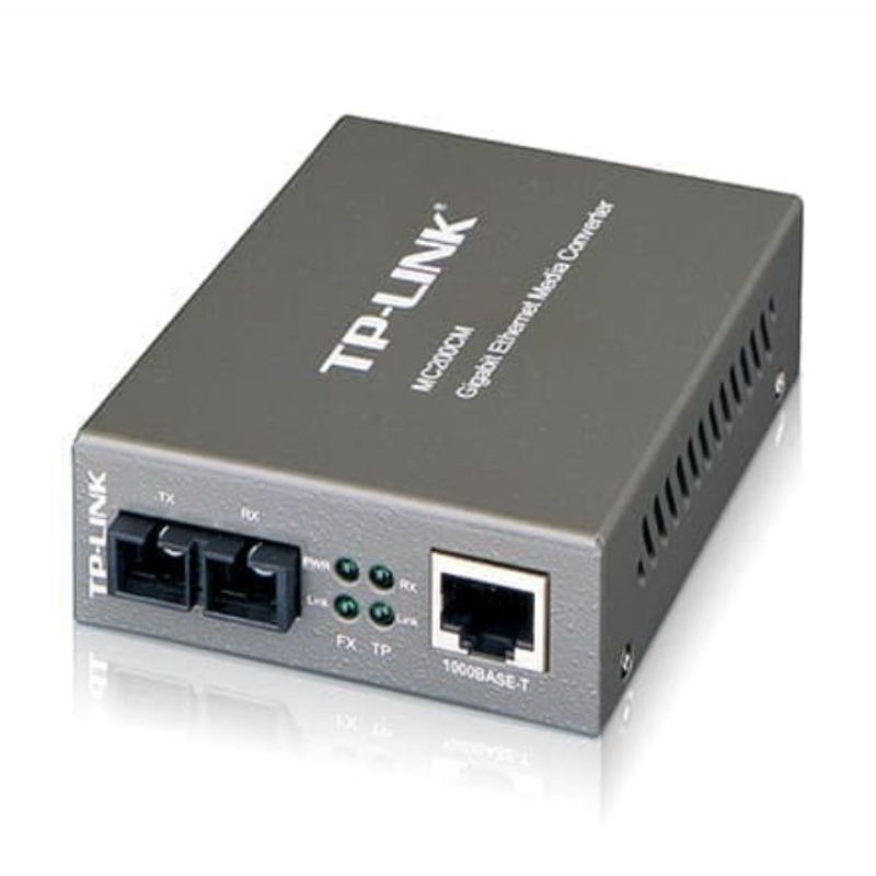 TPlINK TL-MC200CM Media Converter Gigabit Ethernet MC200M M8