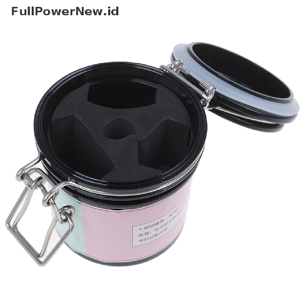 Power Hot Lem Bulu Mata Penyimpanan Perekat Berdiri Wadah Penyimpanan Alat Makeup ID