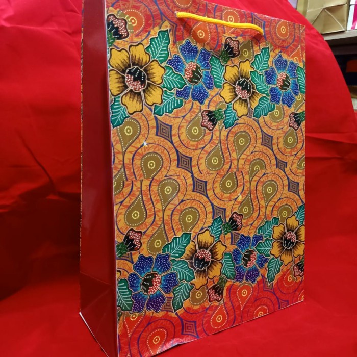 

⭐BISA COD⭐ paper bag polio batik new isi 12 pcs terlaris