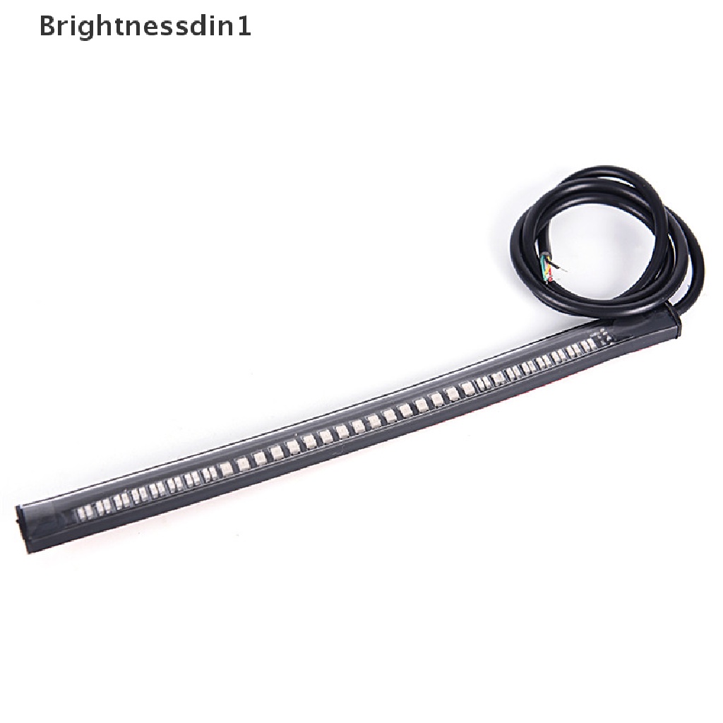 [Brightnessdin1] Lampu LED 48pl Motor Ekor Rem Stop Sein Strip Stop Light Butik